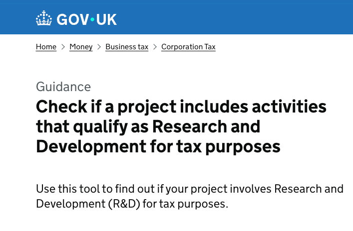 HMRC R&D Qualification Tool: Complete 2025 Guide | IP Tax Solutions